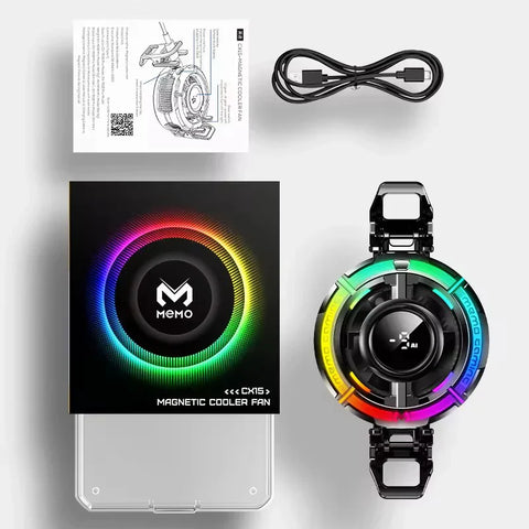MEMO CX15 RGB Phone Cooler Mobile Radiator for Gaming